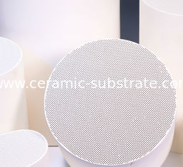 Ceramic Catalyst Carrier , 100CPSI Diesel Engine SCR Ceramic Substrate