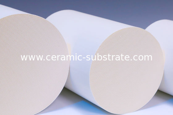 ซื้อ MgO Cordierite Honeycomb Ceramic , Ivory Ceramic Substrates online manufacture