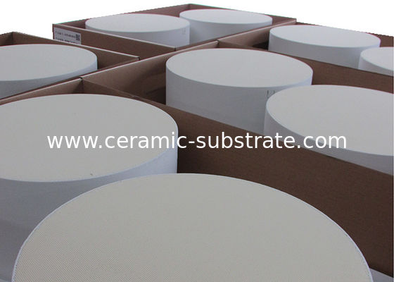 ซื้อ ตัวกรองฝุ่นละอองรถดีเซลรังผึ้งพื้นผิวเซรามิกความต้านทานความร้อน online manufacture